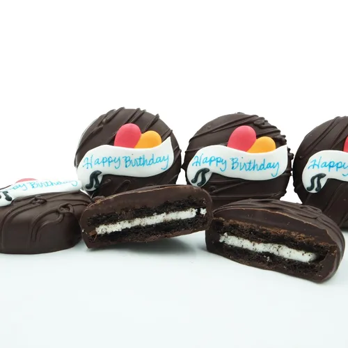 Vista 12 de Galletas Oreo bañadas en chocolate oscuro y con leche, de Philadelphia Candies