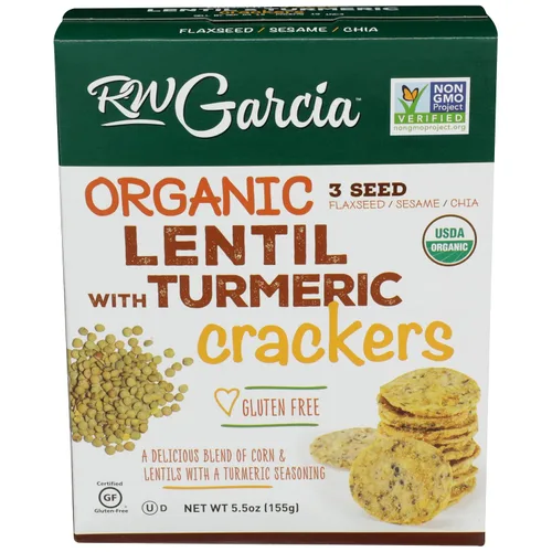 Vista 8 de RW Garcia Galletas orgánicas Todo, sin gluten, cajas de 5.5 onzas, paquete de 6