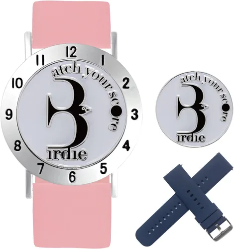 Vista 7 de Marcador de pelota de golf con pulsera de contador de trazos de golf, marcador de pelota Birdie, accesorios de golf para hombres y mujeres, regalos