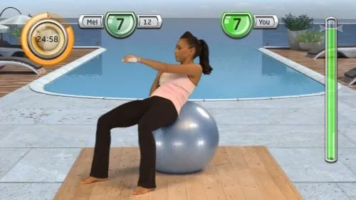Vista 7 de Get Fit with Mel B - Nintendo Wii (Renewed)