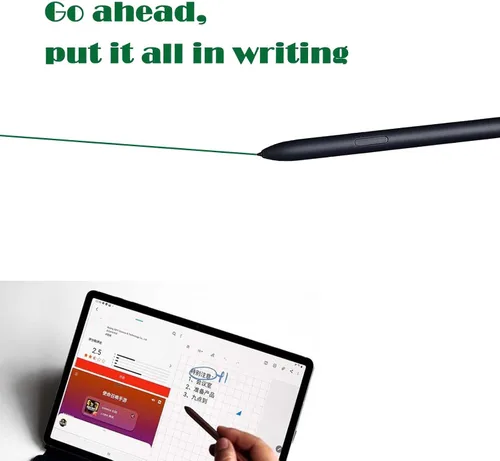 Vista 4 de Galaxy Tab S7 FE - Lápiz capacitivo de repuesto para Samsung Galaxy Tab S7 Negro