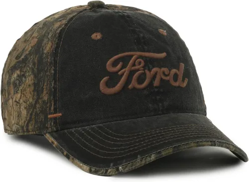 Vista 2 de Ford - Gorra de béisbol negra con diseño de camuflaje de Mossy Oak Country