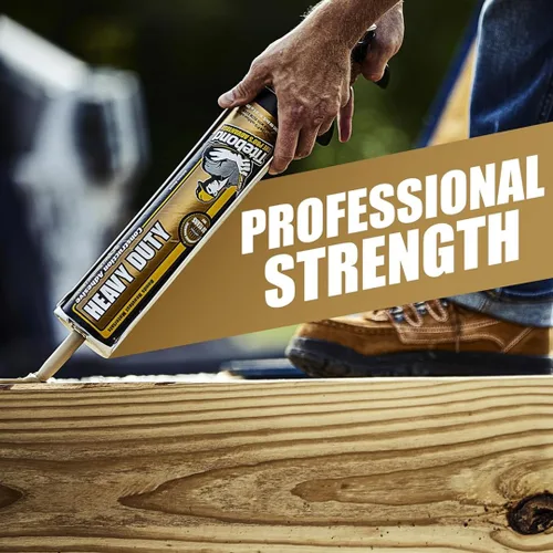 Vista 5 de Titebond Adhesivo de construcción resistente de 10 onzas (paquete de 12) – Pegamento impermeable prémium para todo tipo de clima para madera, metal