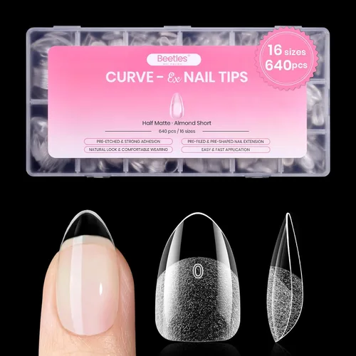 Vista 27 de Beetles - Pegamento de uñas súper fuerte de 0.35 onzas para uñas a presión, no necesita lámpara UV Pegamento de uñas semisólido de secado rápido