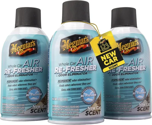 Vista 16 de Meguiar's - Aromatizante en aerosol para automóvil, elimina los olores fuertes del vehículo, aroma a brisa de verano (Summer Breeze), atomizador