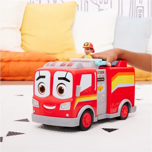 Vista 7 de Disney Firebuds Camión de bomberos con Bo y Flash