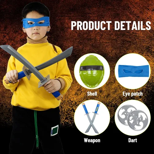 Vista 4 de GARINOM Super Toys - Juego de armas para cosplay, fiestas temáticas de Halloween, suministros de fiesta de cumpleaños para niños