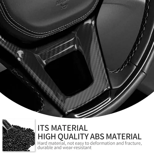 Vista 3 de Linskip Moldura de volante compatible con Jeep Grand Cherokee L 2021-2024 y Grand Cherokee 2022-2024, funda para volante para Jeep Grand Cherokee L