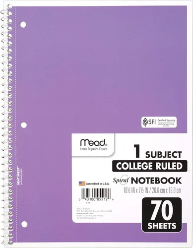 Vista 9 de Mead - Cuadernos con espiral