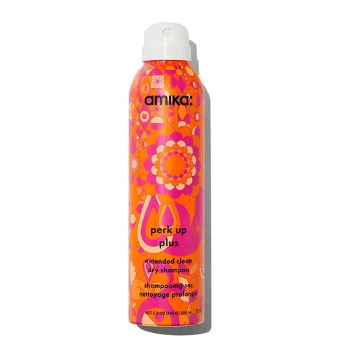 Vista 15 de amika perk up plus extended clean dry shampoo lightweight + buildable, extend time even further between wash days, invisible finish + no white