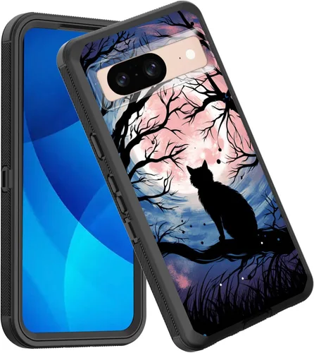 Vista 19 de Funda para Pixel 7a, a prueba de golpes, 3 capas, protección de cuerpo completo, resistente, de alto impacto, para Google Pixel 7a de 6.1 pulgadas