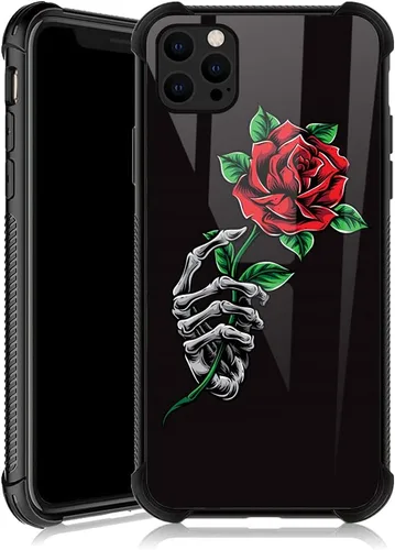 Vista 31 de ZHEGAILIAN Funda compatible con iPhone 13 Pro, funda protectora de TPU suave antideslizante reforzada con cuatro esquinas a prueba de golpes