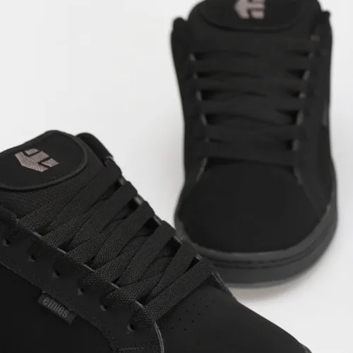Vista 8 de Etnies Fader 1.5 con cordones para hombre Negro lavado