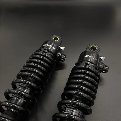 Vista 4 de Amortiguadores de aire traseros de 340 mm para motocicleta, suspensión para ATV, Go Kart, Quad, scooter, motocicletas retro, motos de calle