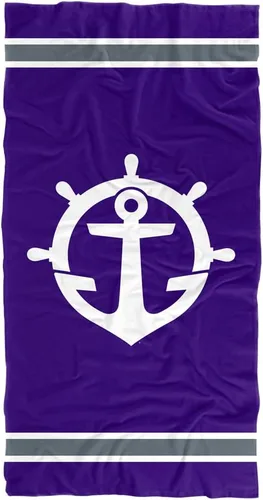Vista 236 de LOGOVISION Manta Abilene Christian University, 30 x 60 pulgadas, logotipo primario CottonFront/PolyBackBeachTowel