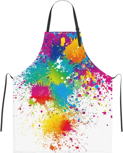 Vista 8 de Delantal ajustable impermeable para hombres y mujeres, chef, cocina, barbacoa, parrilla