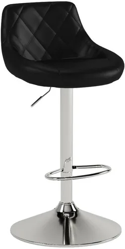 Vista 4 de Magshion Juego de 2 taburetes de bar, taburetes de bar giratorios de altura de mostrador, moderna silla de isla con respaldo y reposapiés para Negro
