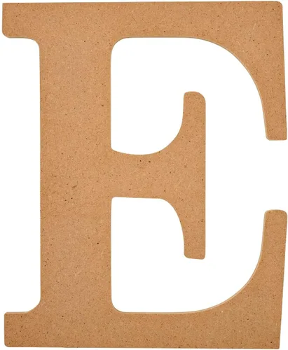 Vista 16 de Plaid Letra de madera sin terminar, superficie de madera de 5" perfecta para proyectos de bricolaje, artes y manualidades, 63572