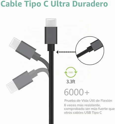 Vista 6 de Cargador rápido USB C para automóvil, compatible con Samsung Galaxy S25 Plus/Ultra/S24/S23/S22/S21/Note 20/10/9/8/S20/S10+/S10e/S9/S8/A50/A70, carga