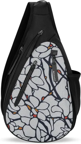 Vista 12 de Sherpani Esprit, bolso bandolera antirrobo, mochila cruzada Beige