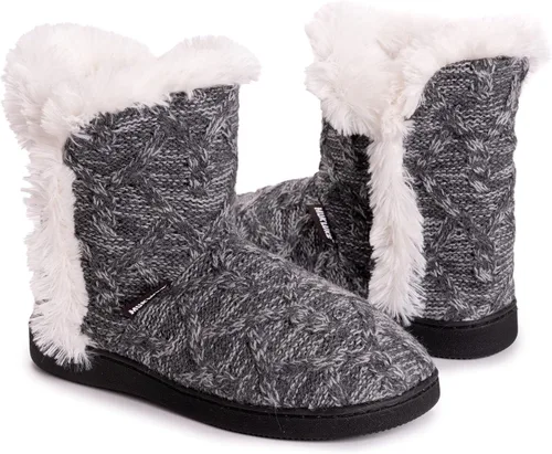 Vista 5 de MUK LUKS Pantuflas Cheyenne para bebé niña