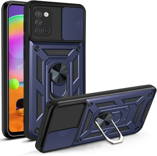 Vista 86 de Compatible con Tecno Pova Neo 2 Bracket Shell, con cubierta deslizante para lente de cámara compatible con Tecno Pova Neo 2 LG6n Case Negro