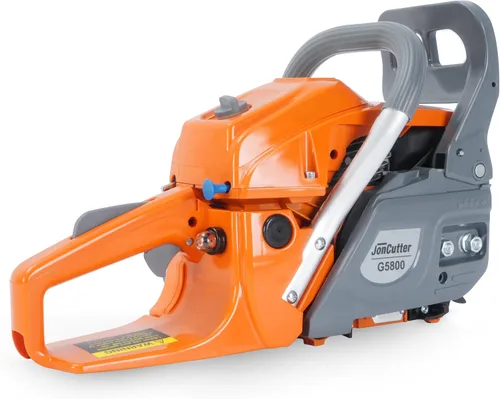 Vista 3 de Holzfforma 58cc JonCutter G5800 Uso en el Hogar Gasolina Motosierra Power Head NO Sierra Cadena y Barra Guía