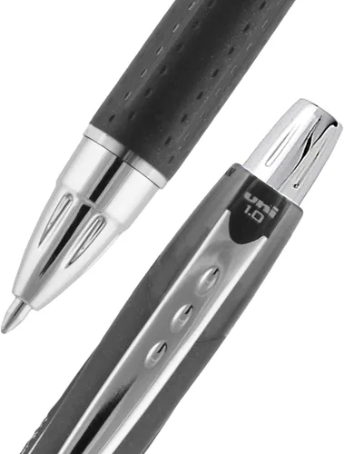 Vista 2 de uni-ball Jetstream RT - Bolígrafos de punta gruesa (0.039 pulgadas), negro, 3