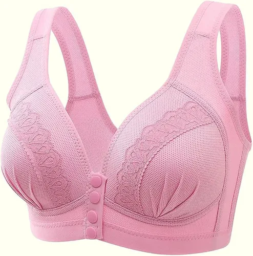 Vista 11 de Brasier sin aros para mujer, brasier sin aros, cómodo brasier sin varillas, ropa interior diaria