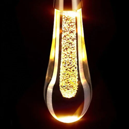 Vista 6 de Lámpara de pared para cabecera de dormitorio, moderno aplique de pared LED de cristal de 5 W con kit de metal plateado, lámpara de ambiente