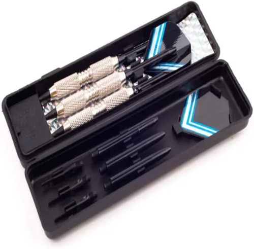 Vista 5 de zaizai Dardos, Con Punta De Plástico Profesional 22G Punta Suave Dardos Aguja Cobre Dardos Cuerpo De Aluminio Dardos Eje De Dardos Láser Vuelos