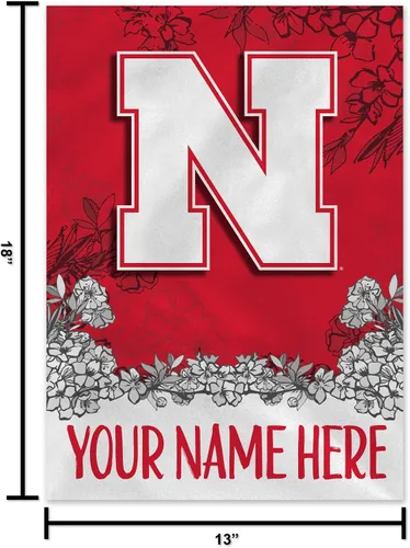 Vista 6 de Rico Industries Bandera de jardín personalizada estándar/primaria de la NCAA