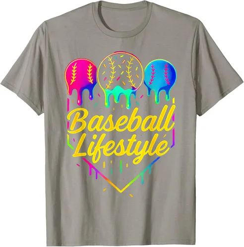 Vista 32 de Baseball Life Style 101 - Camiseta de béisbol para jóvenes