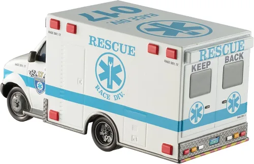 Vista 11 de Disney /Pixar Cars - Vehículo de ambulancia de gran tamaño fundido a presión