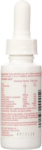 Vista 6 de Sublingual Products B-Total Twin Pack - 2 fl oz Fast sublingual liquid B-complex with B12 for energy, brain & focus - vegetarian berry drops, twin