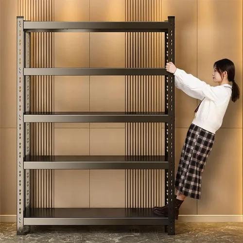 Vista 5 de Shelves Garage Shelving, 5-Tier Adjustable Shelf, 2000 lbs Weight Capacity Storage Rack, Heavy Duty Inrial Metal Shelving Unit (A 150 * 40 * 200cm)