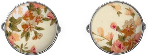 Vista 6 de Dan Smith Cotton Bowties For Mens 25.6"-Neck-Size Clip-On Adjustable Floral Bowties Hankie Set