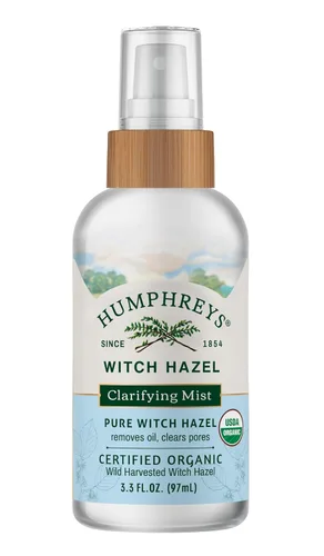Vista 17 de Humphreys Nourish Witch Hazel + tóner sin alcohol de aloe, transparente, 8 onzas (paquete de 1) Hamamelis cosechado silvestre con aloe y vitamina