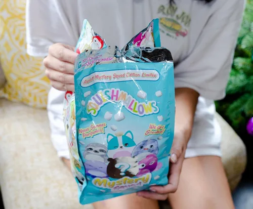Vista 3 de Squishmallow Kellytoy - Bolsa perfumada de escuadrón misterioso de 5 pulgadas (Serie 2)
