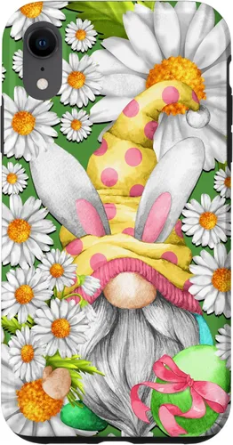 Vista 25 de Funny Easter Gnome Graphic for Women Teachers and Daisy Mom Case for iPhone 17