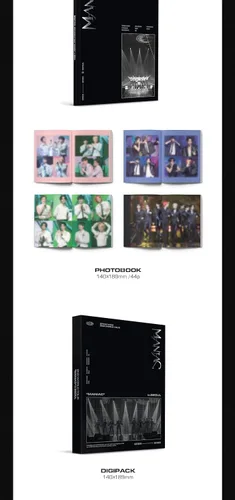 Vista 7 de Stray Kids 2nd World Tour MANIAC en Seúl Contenido+Photobook+Póster plegable en paquete+Tracking Sellado SKZ (Full SET(DVD+Blu-ray))