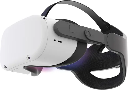 Vista 6 de SINWEVR Correa de cabeza ajustable compatible con auriculares Quest 2 VR, correa de repuesto Elite para mayor apoyo y comodidad en realidad virtual