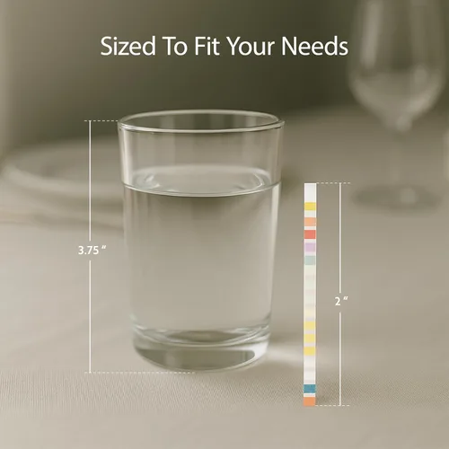 Vista 2 de Restaurantware Kit de prueba de agua multiuso instantáneo de 100 unidades, 17 en 1, 2 pruebas de bacterias, para agua de grifo y pozo, tiras