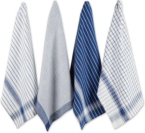 Vista 12 de DII Everyday Basic Collection - Juego de toallas de cocina tejidas, 20 x 28 pulgadas, aguamarina, 8 piezas
