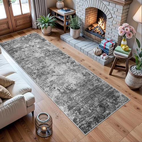 Vista 51 de YOUFORTONG Alfombra Lavable de 2 x 3 Pulgadas para Entrada: Alfombra Antideslizante Vintage para Interiores con Respaldo de Goma para Sala de Estar