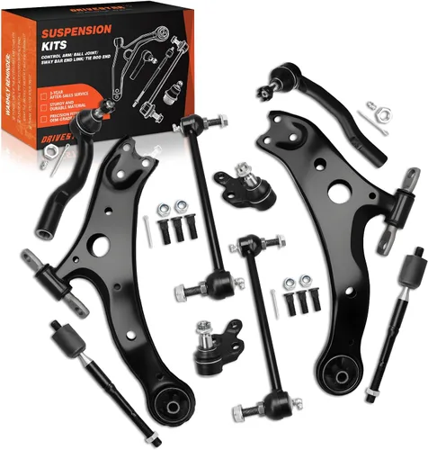 Vista 17 de Kit de brazo de control delantero de 14 piezas, para Chevrolet