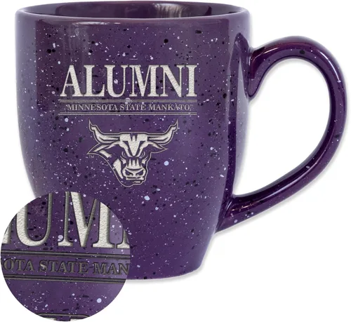 Vista 31 de Rico Industries NCAA Illinois Fighting Illini Alumni - Taza de café de cerámica moteada grabada con láser de 16 onzas
