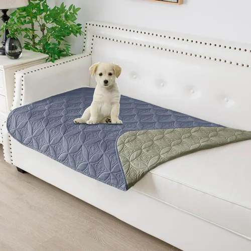 Vista 15 de Manta impermeable para perro, 30 x 30 pulgadas, fundas de sofá para mascotas pequeñas para sofá, silla, cama, protector de muebles de perros