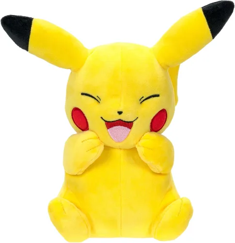 Vista 5 de Pokemon Laughing Pikachu - Peluche de 8 pulgadas