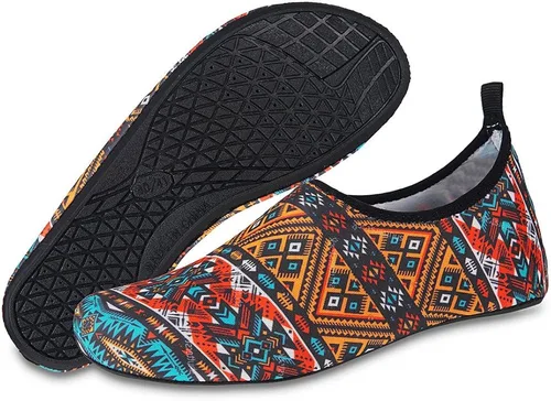 Vista 2 de Zapatos de agua para mujer y hombre sensación de pies descalzos zapatos de verano de secado rápido calcetines de agua para playa natación yoga